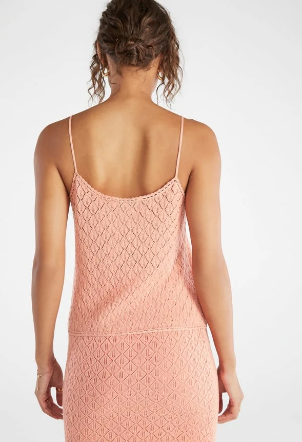 Crochet Stitch Cami Top - Image 2