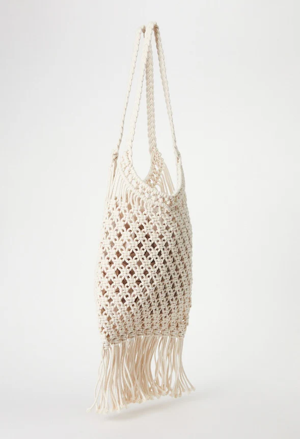 Crochet Fringe Shoulder Bag - Image 4