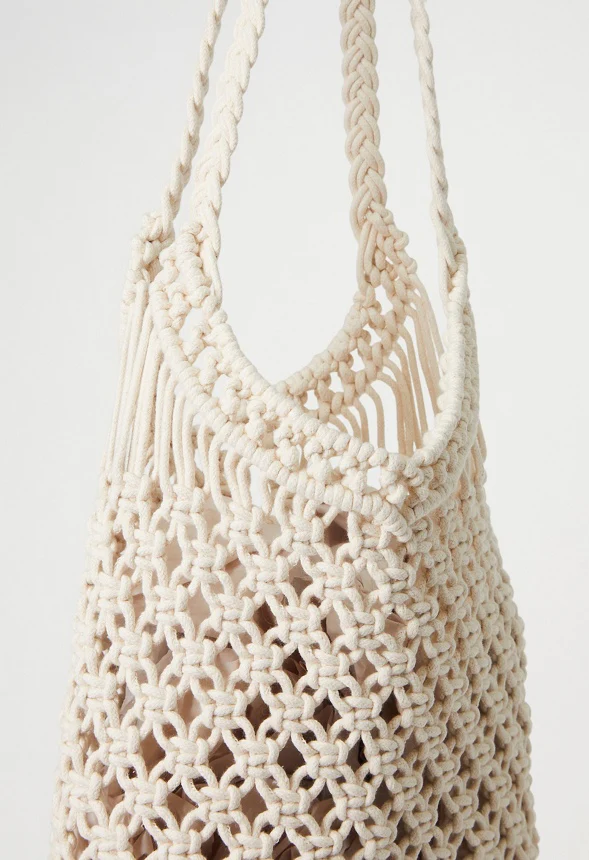 Crochet Fringe Shoulder Bag - Image 5