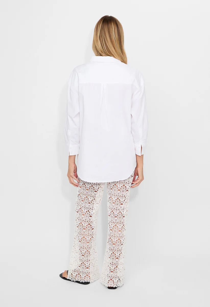 Crochet Kick Flare Pants - Image 5