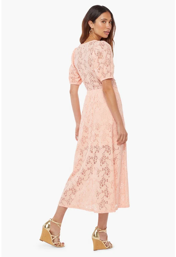 Crochet Lace Flounce Skirt - Image 3