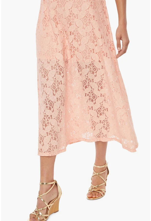 Crochet Lace Flounce Skirt - Image 4