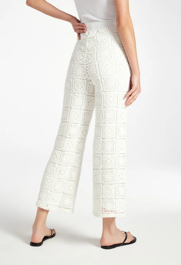 Crochet Cropped Pants - Image 3
