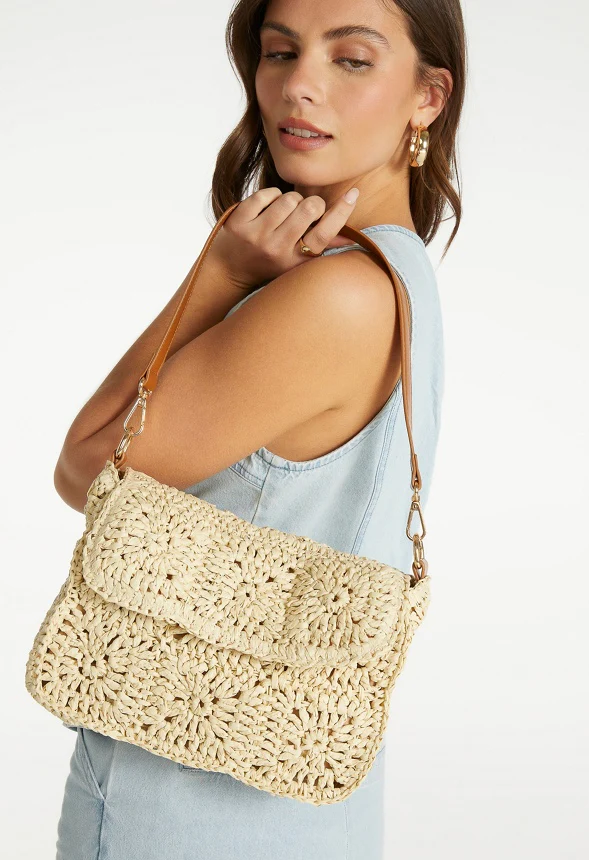 Crochet Shoulder Bag - Image 2
