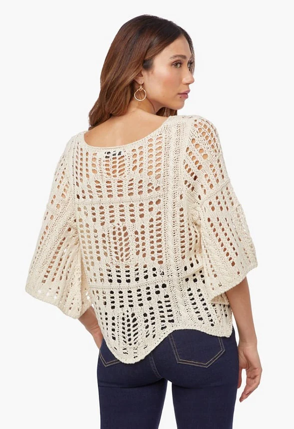 Crochet Stitch Sweater - Image 2