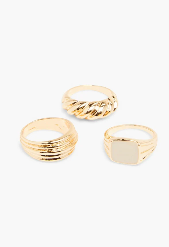 Croissant Ring Set - Image 2