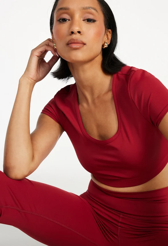 Active Cropped Tee - Image 3