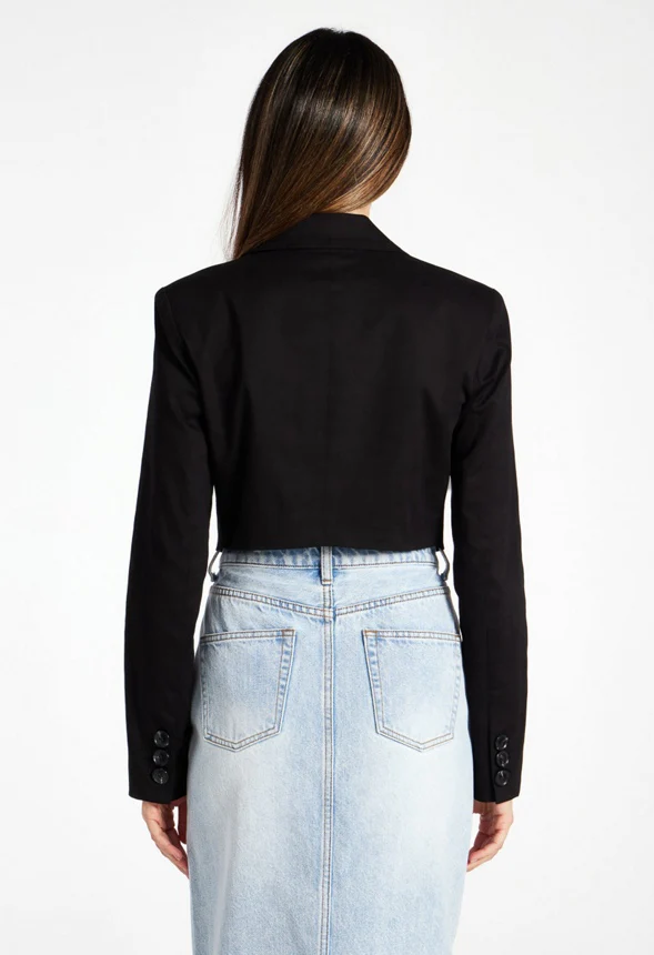 Cropped Blazer - Image 2