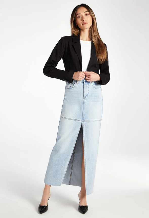 Cropped Blazer - Image 4