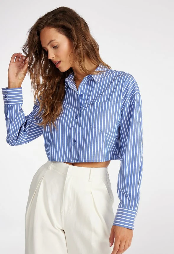 Cropped Men's Wear Shirt - Image 4