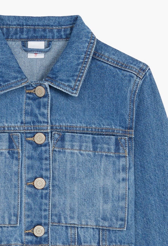 Cropped Oversized Trucker - Image 3