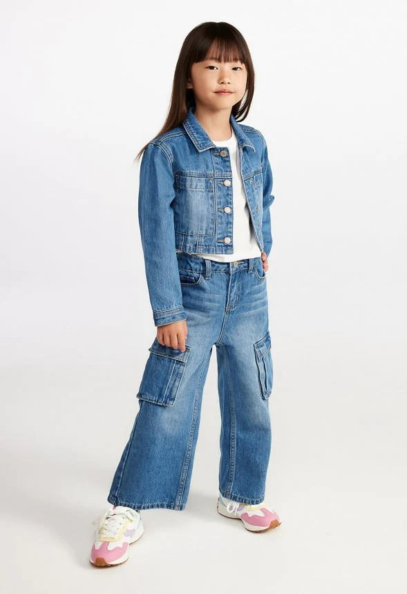 Cropped Oversized Trucker - Image 4