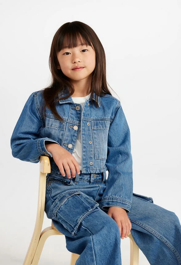 Cropped Oversized Trucker - Image 6