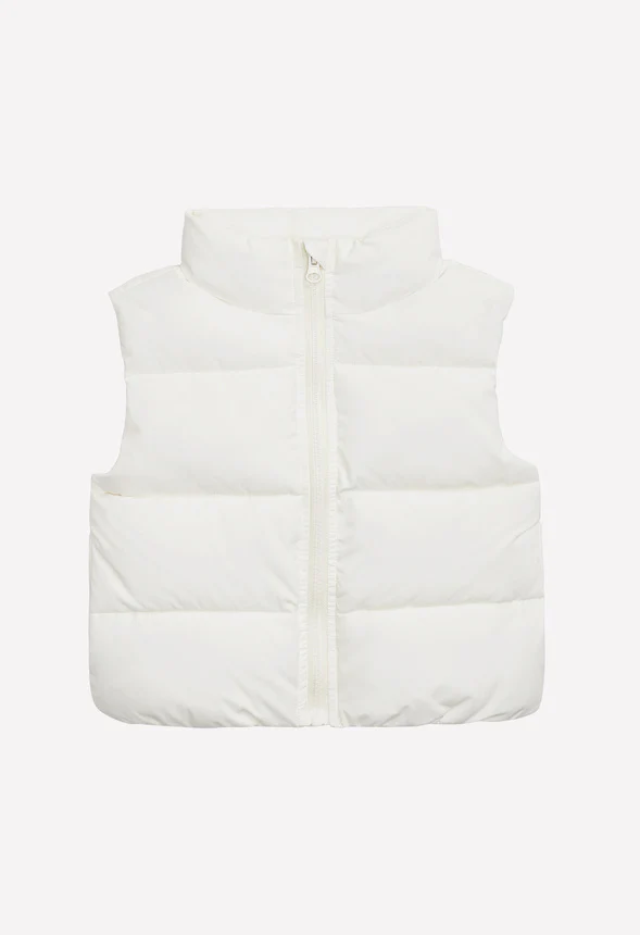 Cropped Puffer Vest - Image 2