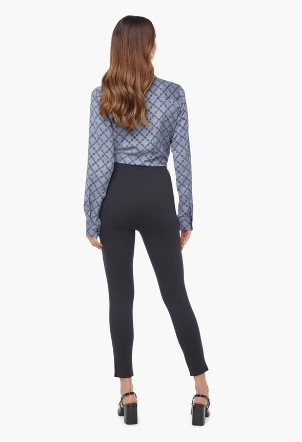 Cropped Slit Pants - Image 3