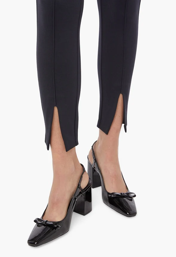 Cropped Slit Pants - Image 4
