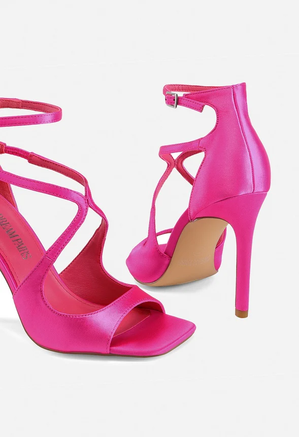 Cross Strappy Stiletto Heel - Image 4
