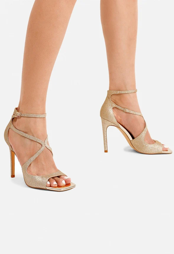 Cross Strappy Stiletto Heel - Image 2