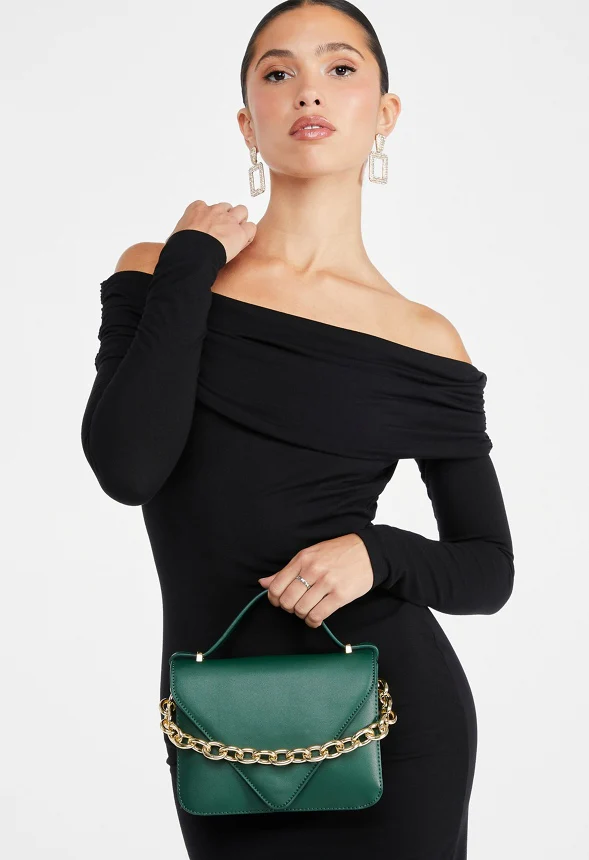 Crossbody With Large Chain - Image 2