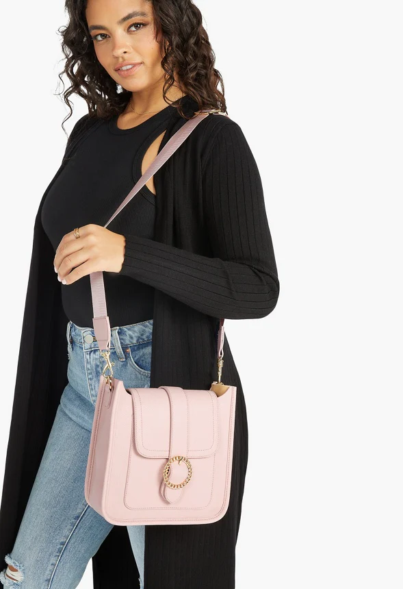 Crossbody With Webbing Strap Bag - Image 3