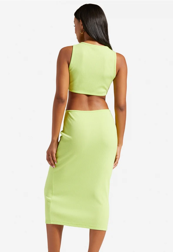 Cutout Midi Dress - Image 2