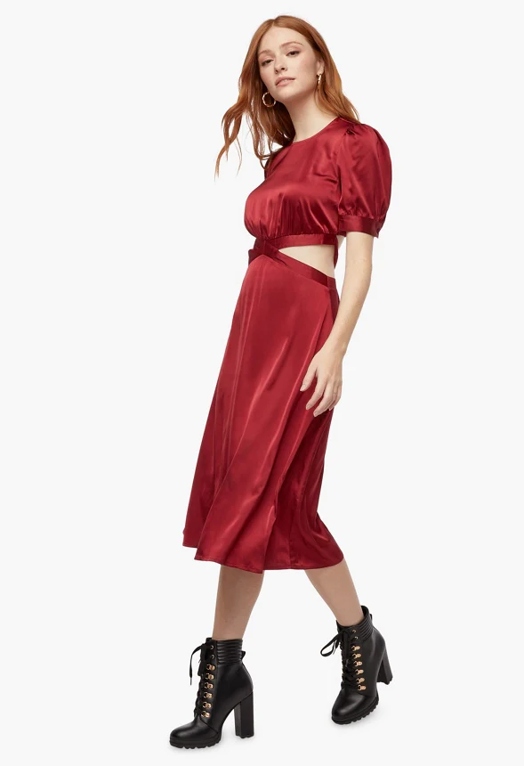 Cutout Midi Dress - Image 2