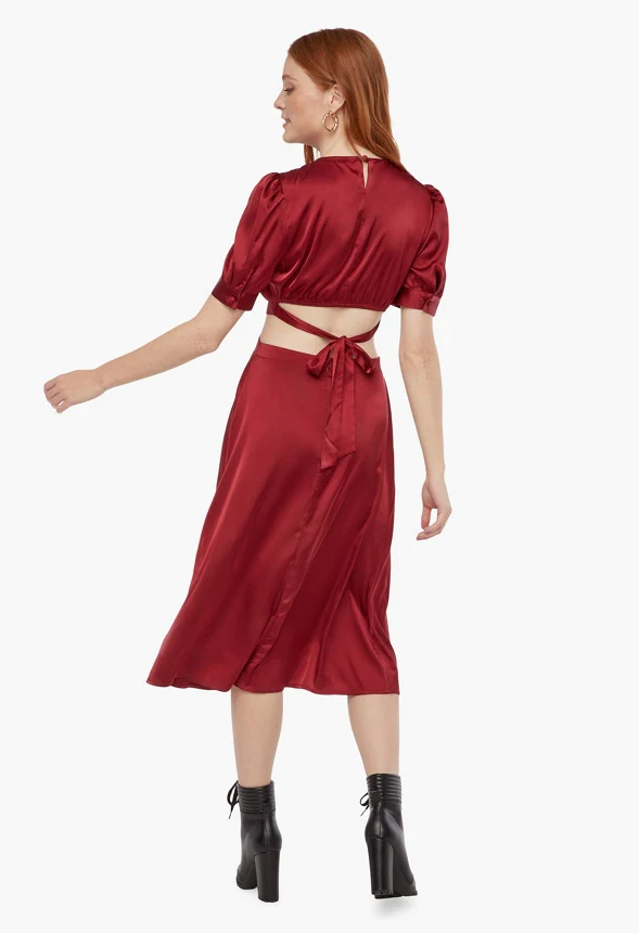 Cutout Midi Dress - Image 3