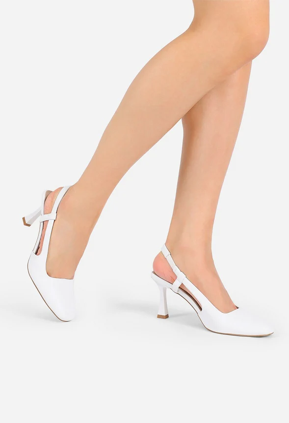 Cutout Slingback Pumps - Image 6