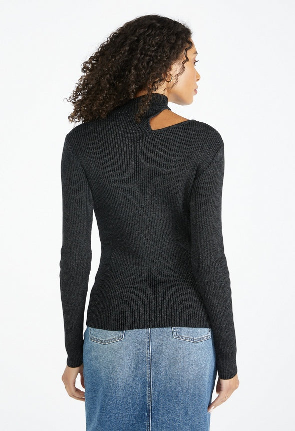 Cutout Sweater Top - Image 2