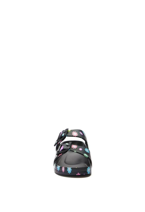 Daisy Rubber Buckle Slide Sandal - Image 5