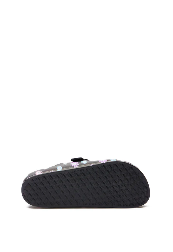 Daisy Rubber Buckle Slide Sandal - Image 7