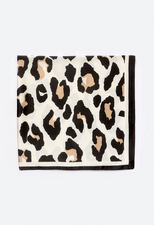 Dalia Animal Print Scarf - Image 3