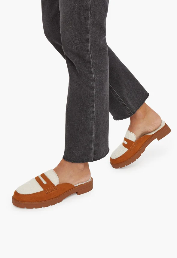 Danica Sherpa Lug Sole Mule - Image 5