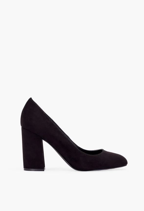 Daphne Block Heel Pump - Image 3