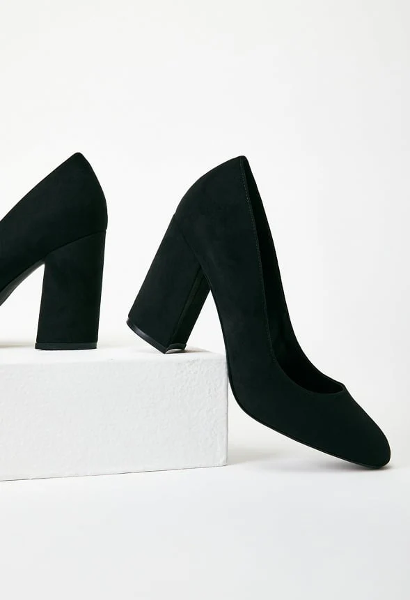 Daphne Block Heel Pump - Image 5