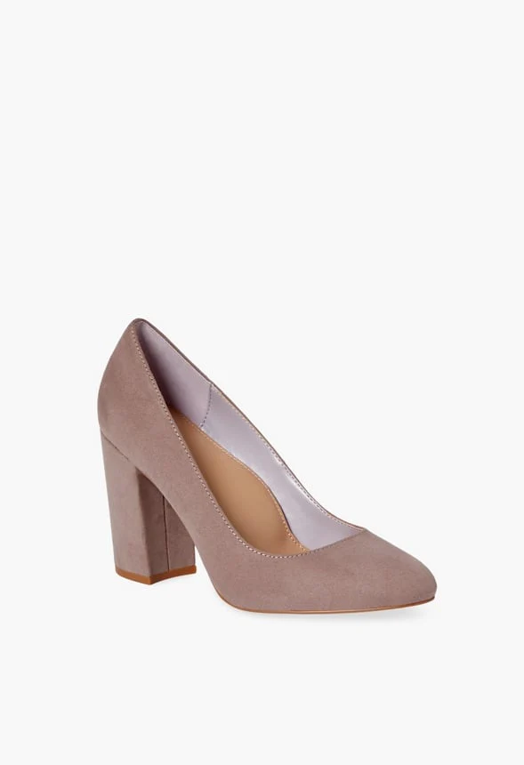 Daphne Block Heel Pump - Image 5