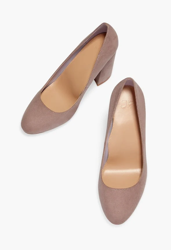 Daphne Block Heel Pump - Image 6