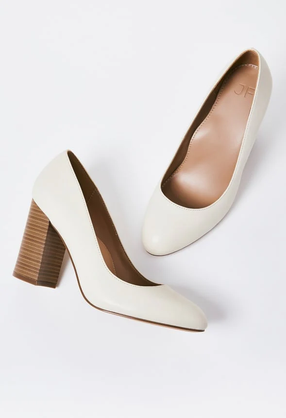 Daphne Block Heel Pump - Image 3