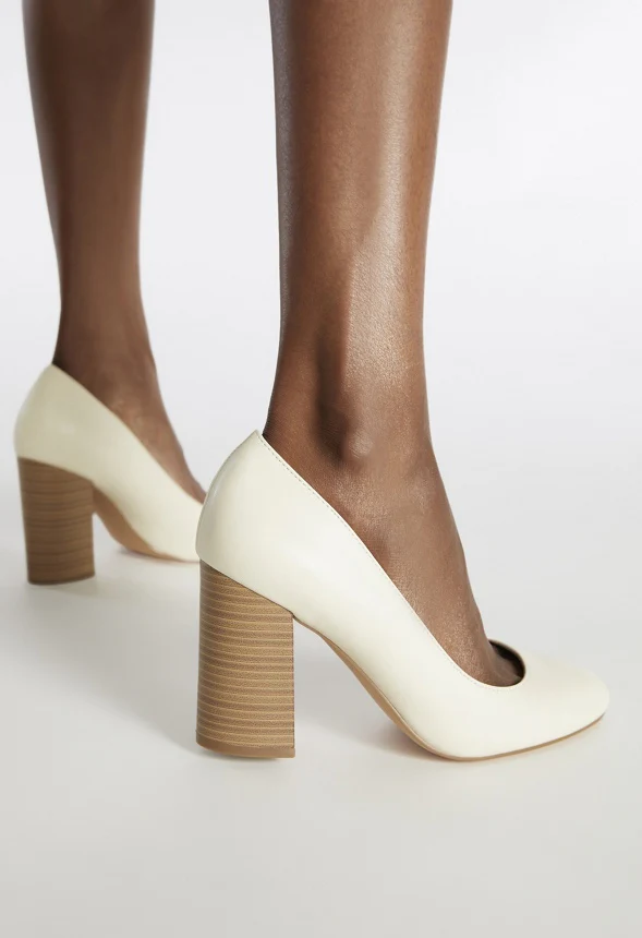 Daphne Block Heel Pump - Image 5
