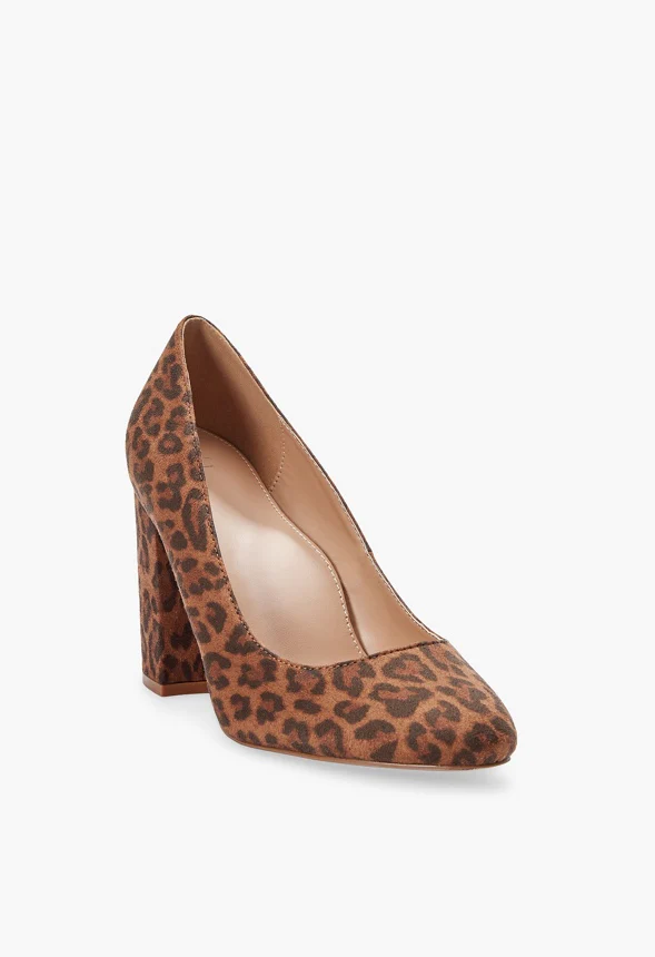 Daphne Block Heel Pump - Image 2