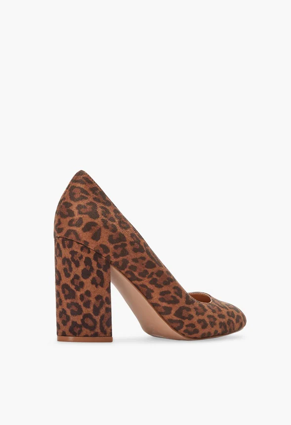 Daphne Block Heel Pump - Image 3
