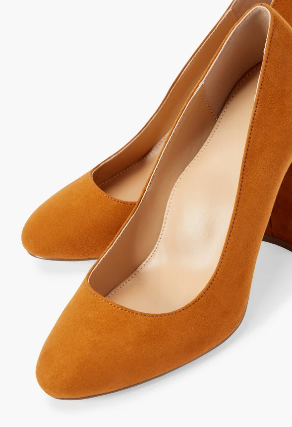 Daphne Block Heel Pump - Image 4