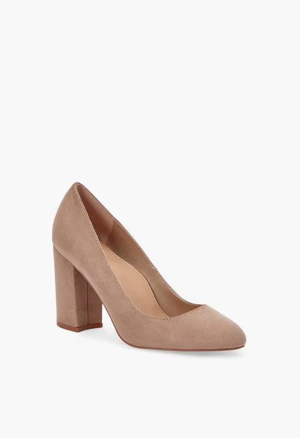 Daphne Block Heel Pump - Image 2