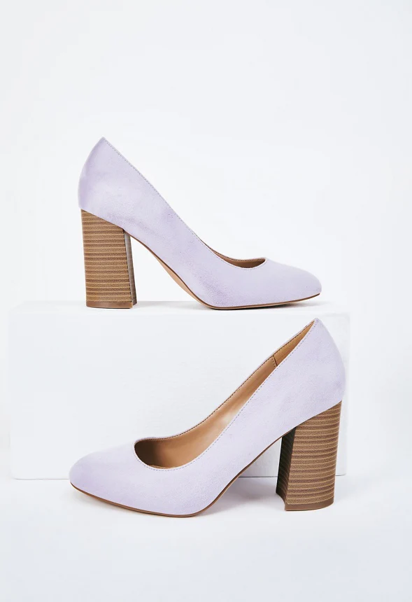 Daphne Block Heel Pump - Image 10