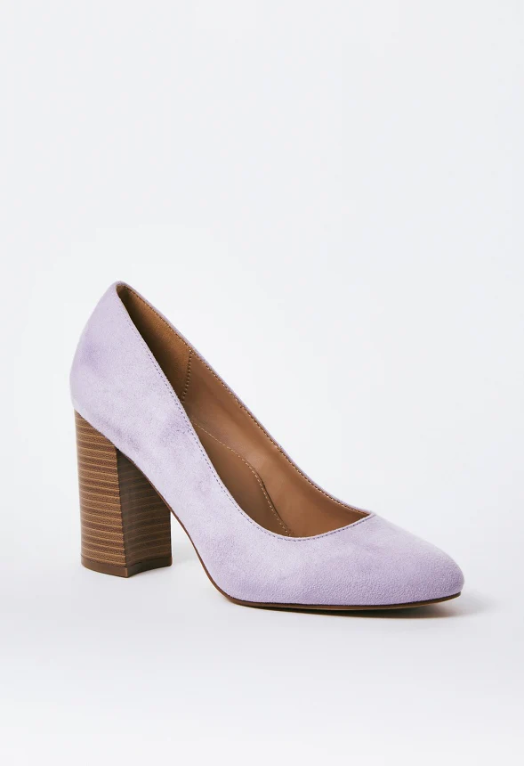Daphne Block Heel Pump - Image 3