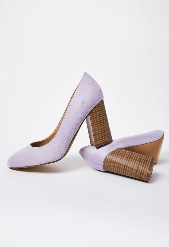 Daphne Block Heel Pump - Image 9