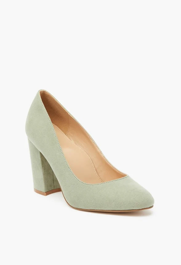 Daphne Block Heel Pump - Image 2