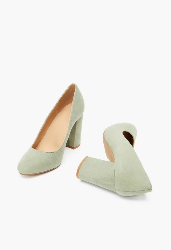 Daphne Block Heel Pump - Image 4