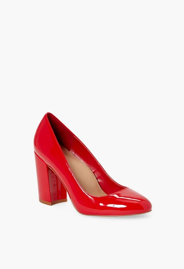 Daphne Block Heel Pump - Image 2