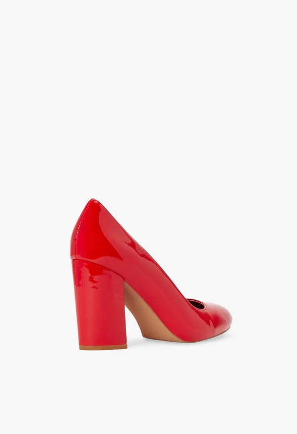 Daphne Block Heel Pump - Image 3